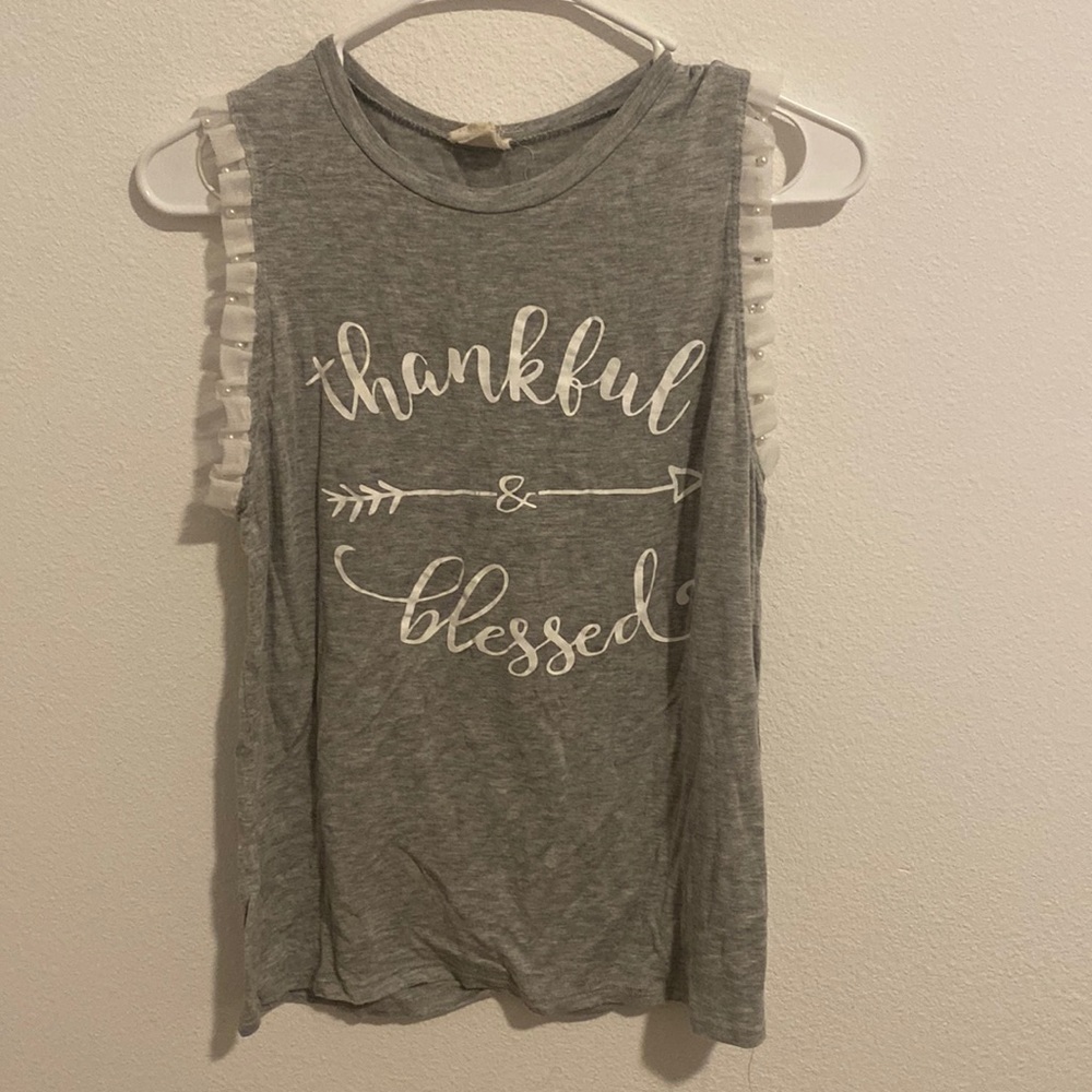 THANKFUL & BLESSED TANK-TOP